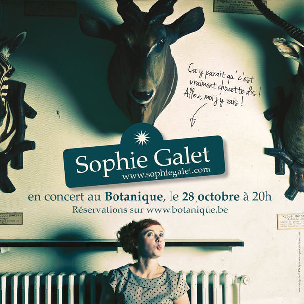 Sophie Galet au Botanique