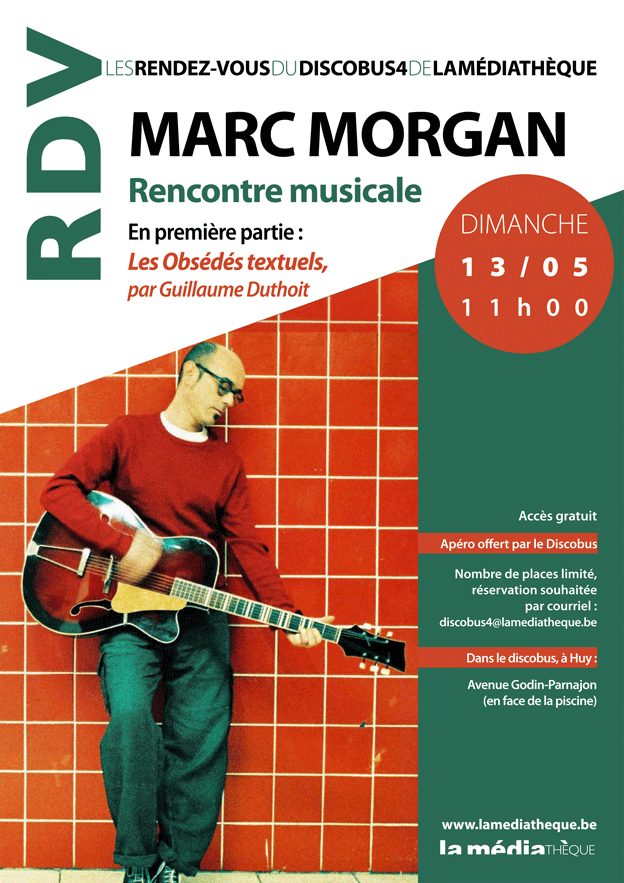 Marc Morgan : conférence-rencontre à la Médiathèque