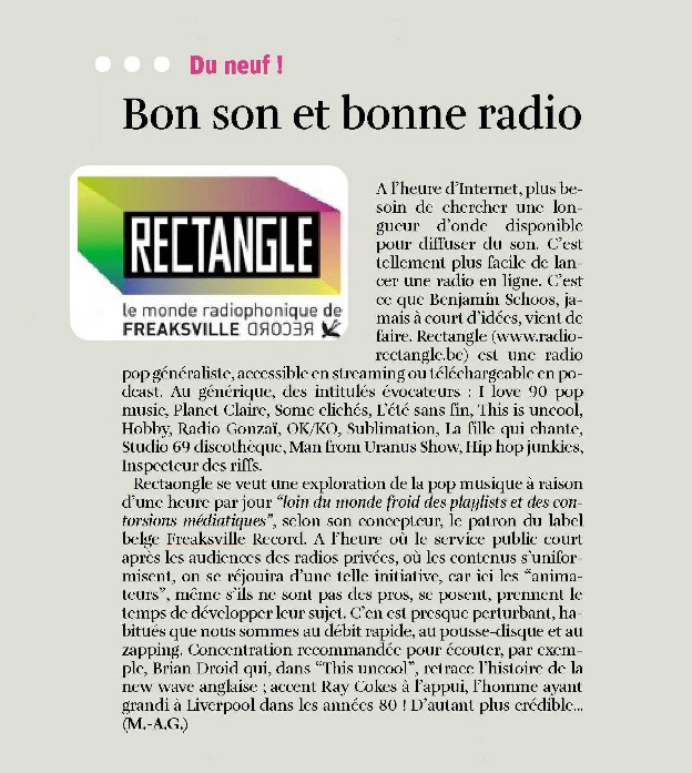 Bon son et bonne radio